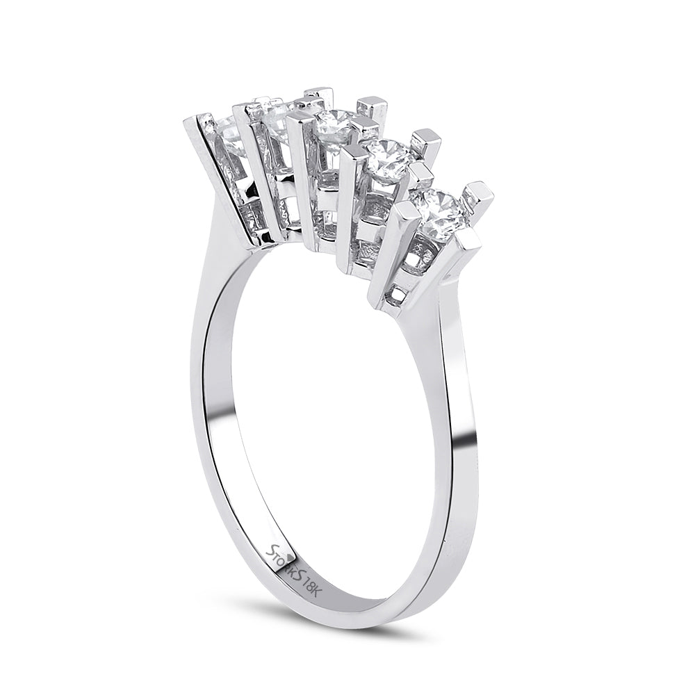 0.60 ct. Pırlanta Beştaş Yüzük