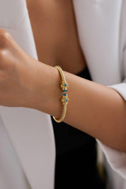 Cetaş Altın Twist Kelepçe