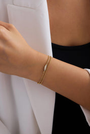 Cetaş Olivia Altın Bileklik