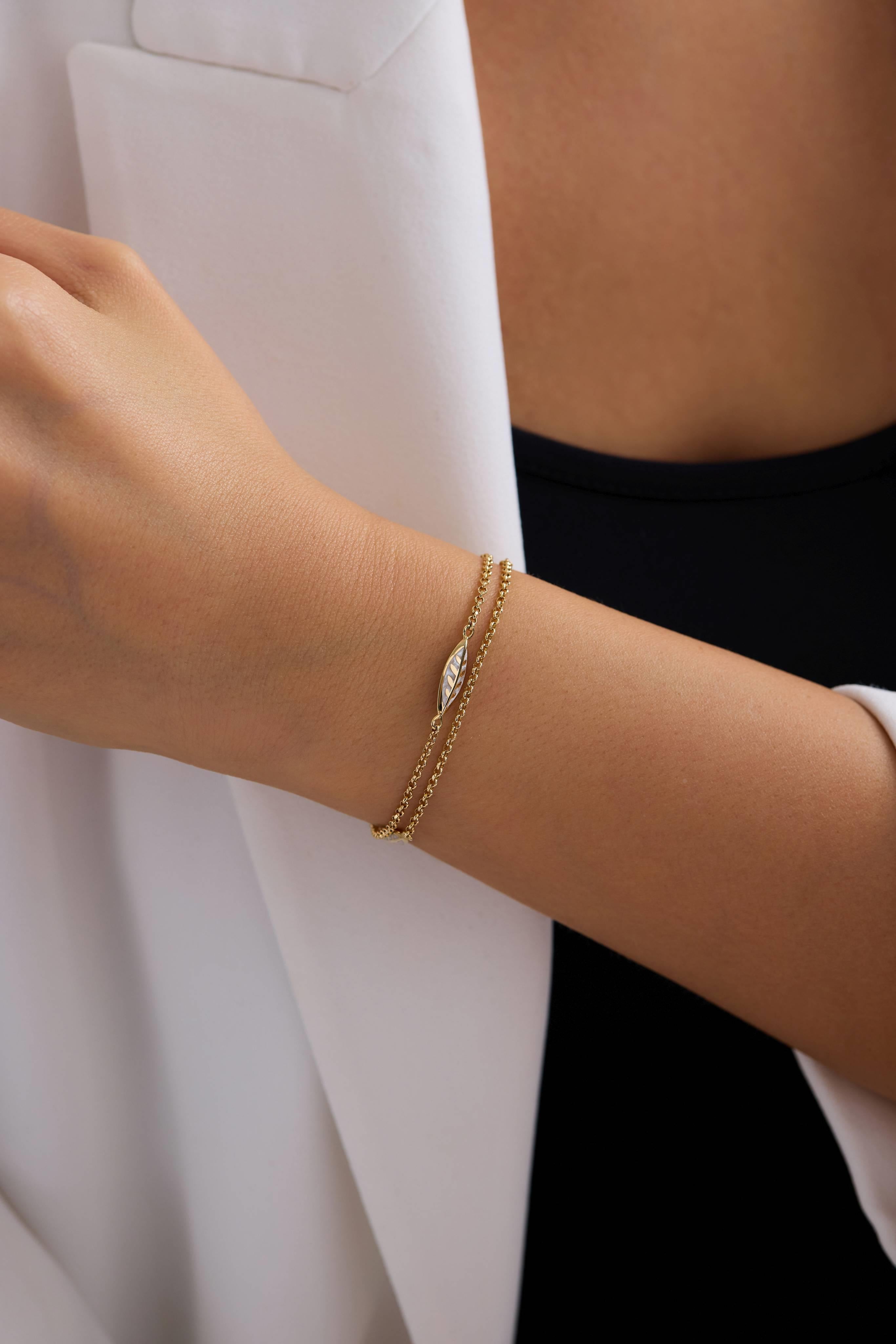 Cetaş Olivia Altın Bileklik