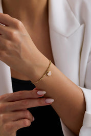 Cetaş Sedef Altın Bileklik