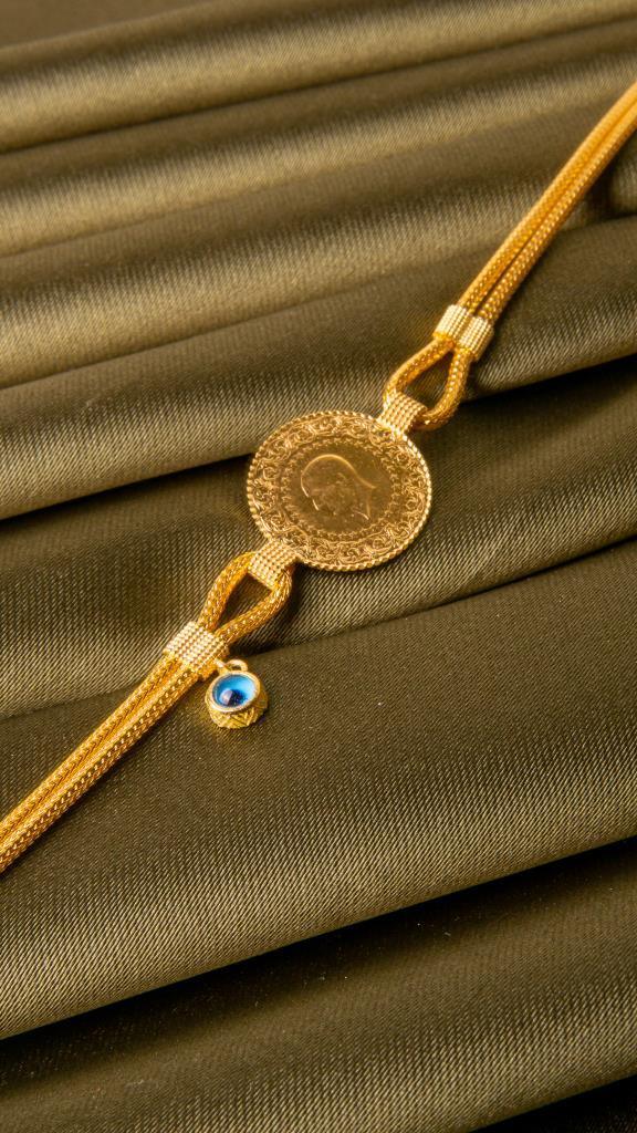 Gold Quarter Kalze Bracelet