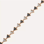 Petra Pırlanta Taşlı Rose Altın Bileklik