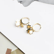 Flower Dangle Earrings