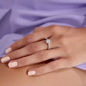 Coronet 0.60 CT Pırlanta Taşlı Beyaz Altın Yüzük