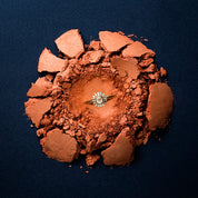 Daisy 0.43 CT Baget Pırlanta Taşlı Sarı Altın Yüzük