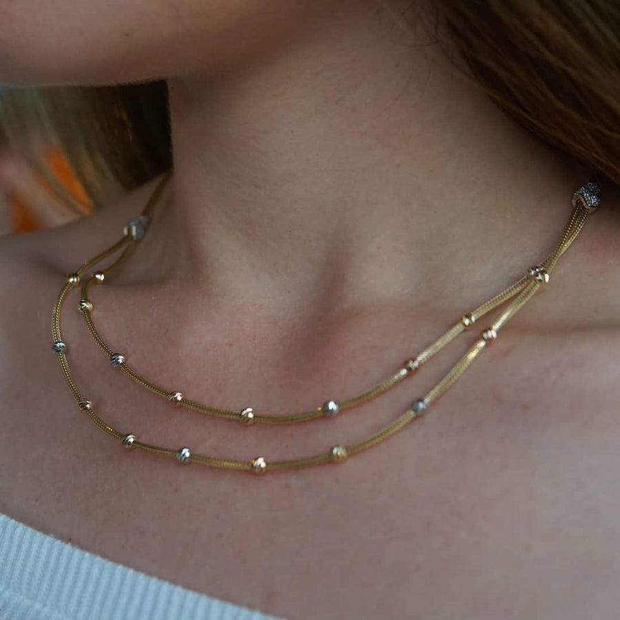 Dorika Gold Necklace
