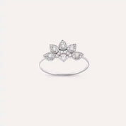 Sparkle 0.26 CT Pırlanta Taşlı Beyaz Altın Yüzük