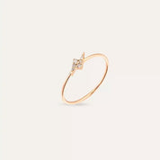 Bolt Rose 0.04 CT Pırlanta Taşlı Yüzük