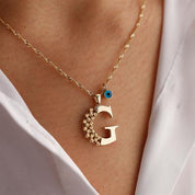G Harf Altın Kolye