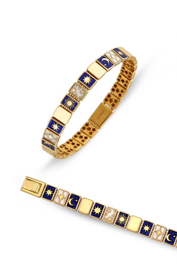 Gece Gündüz Altın Bileklik