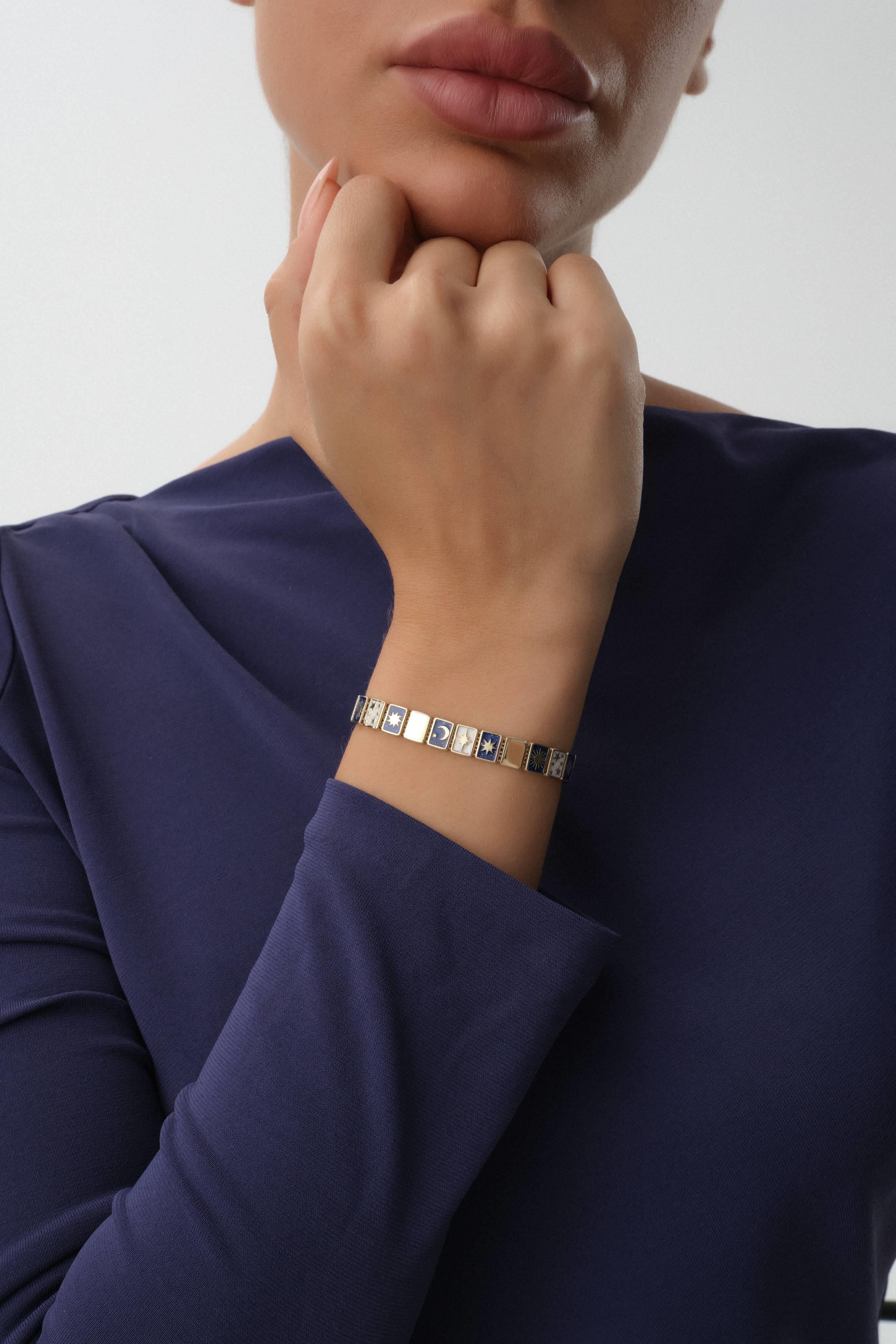 Gece Gündüz Altın Bileklik