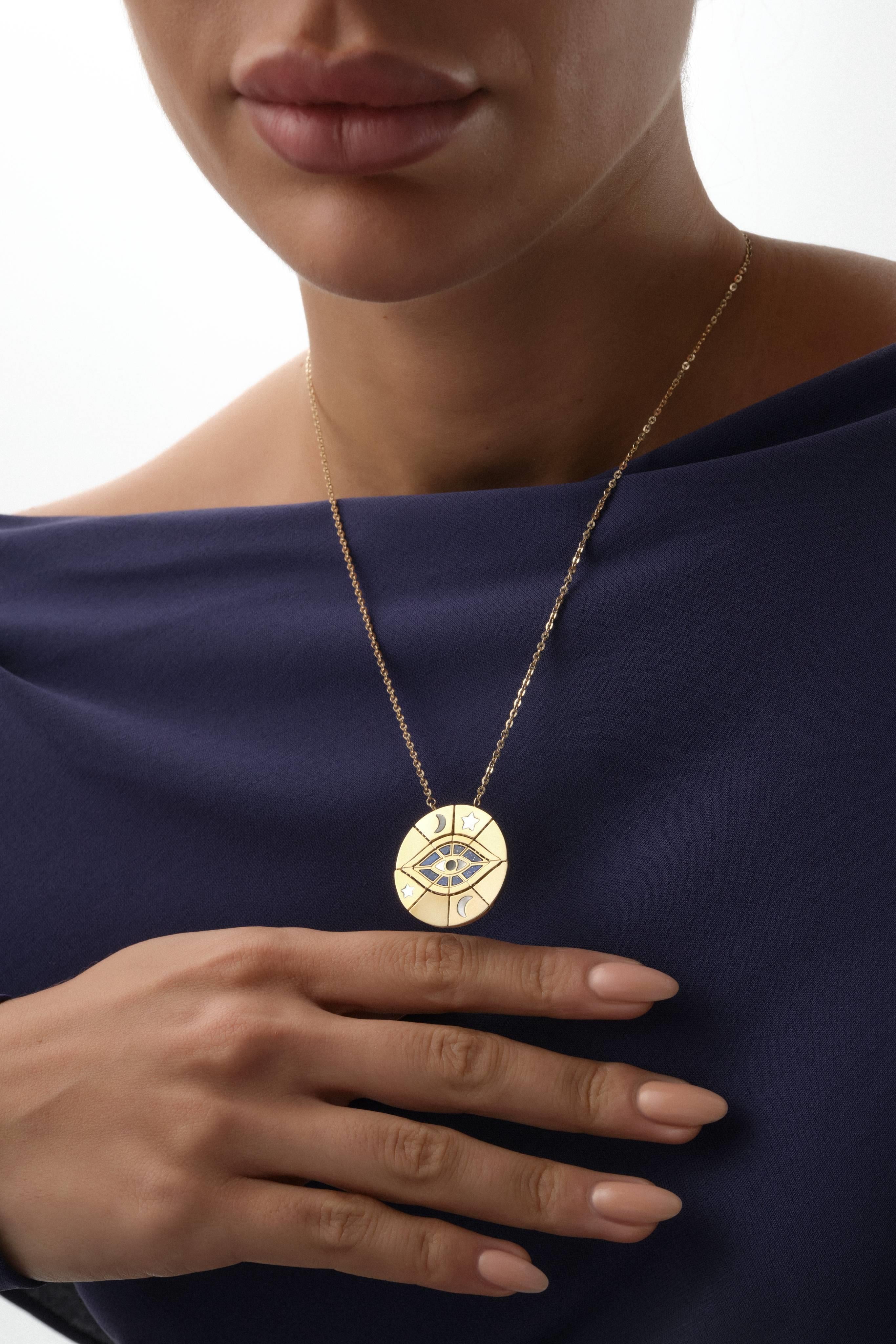 Gece Gündüz Altın Kolye