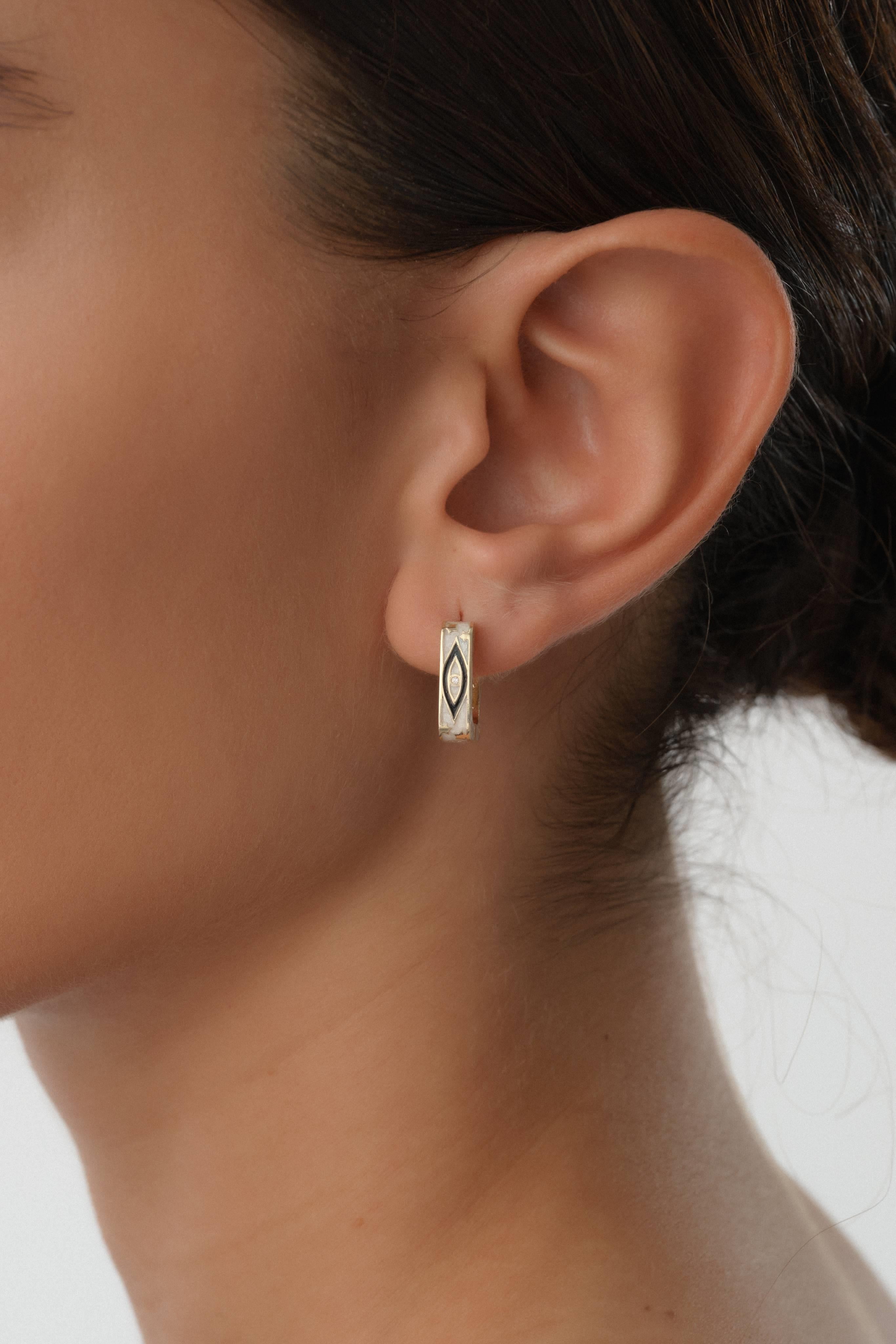 Gece Gündüz Altın Küpe