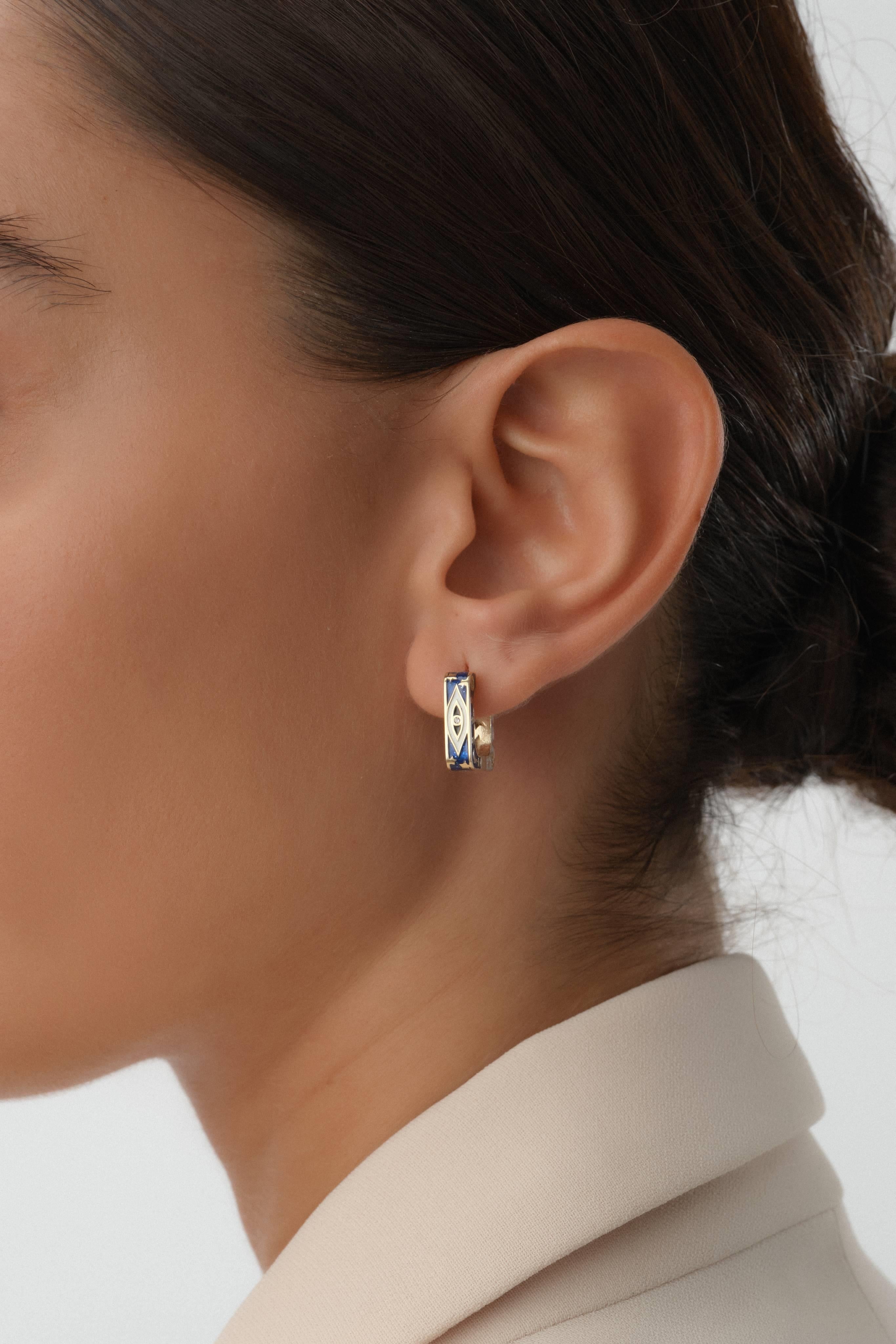 Gece Gündüz Altın Küpe