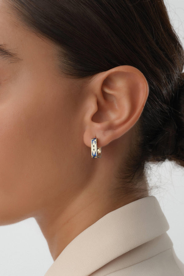 Gece Gündüz Altın Küpe