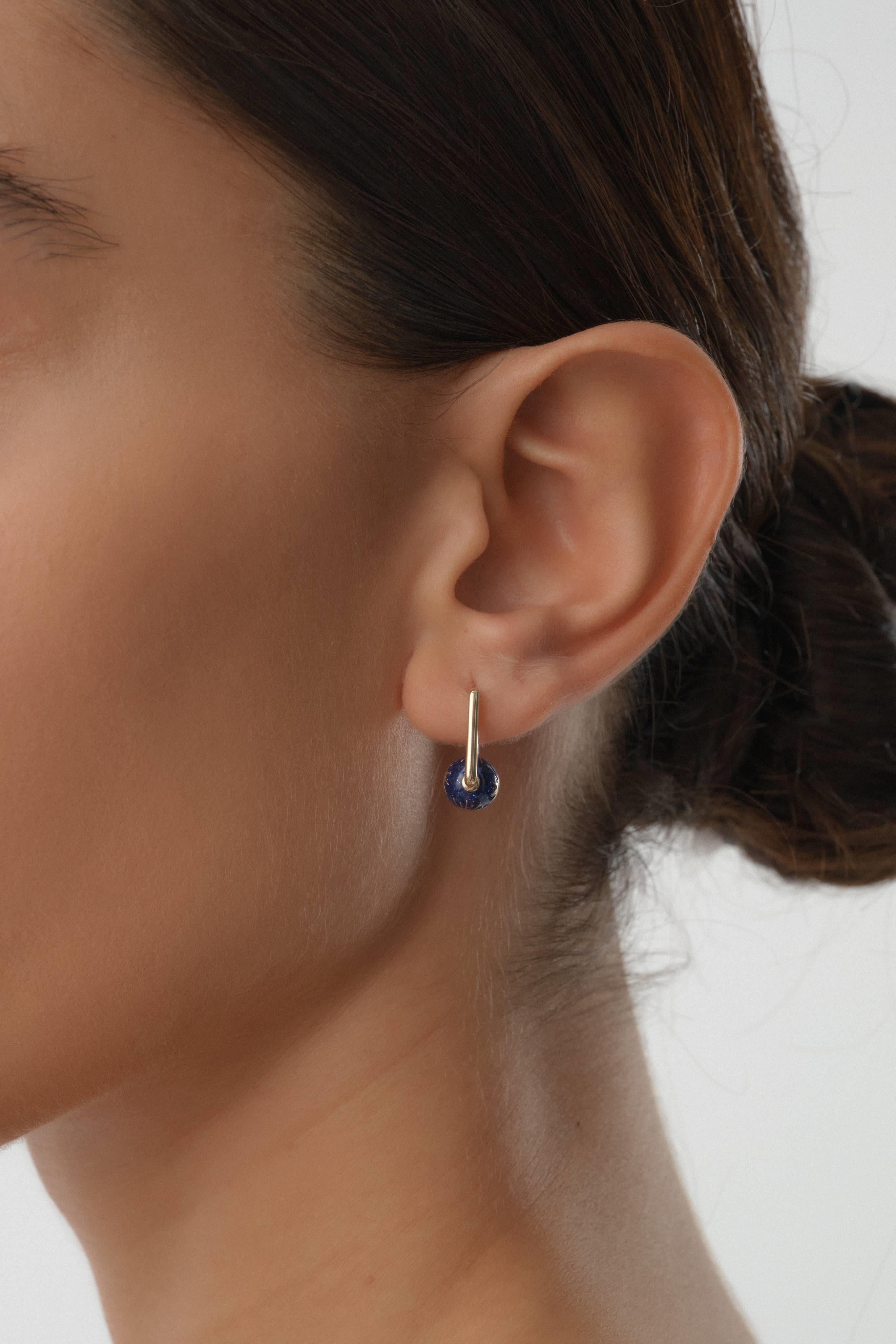 Gece Gündüz Altın Küpe