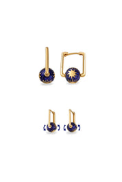 Gece Gündüz Altın Küpe