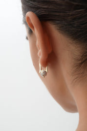 Gece Gündüz Altın Küpe