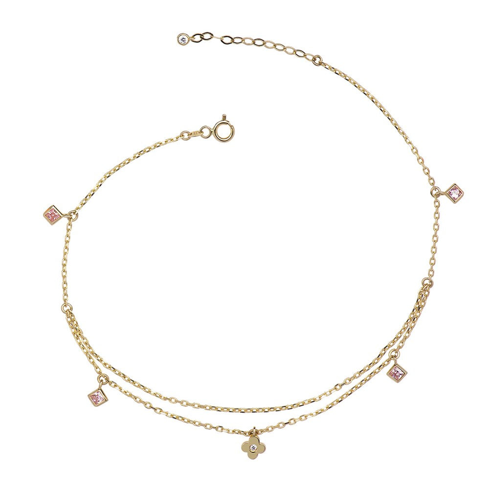 Gravity Çicek Altın Halhal