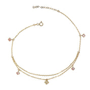 Gravity Çicek Altın Halhal