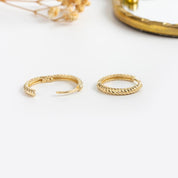 Gold Hoop Earrings