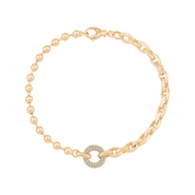 Halka Zincir Tasarım Bileklik