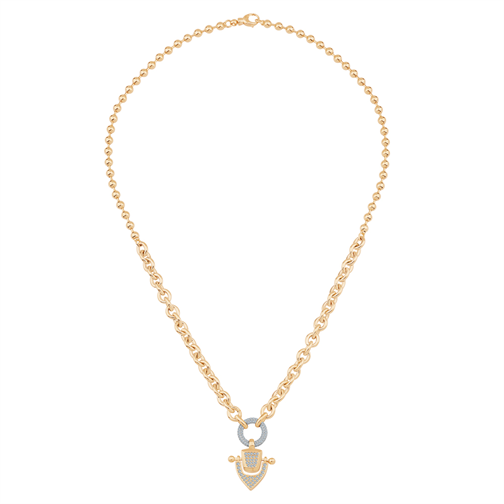 Halka Zincir Tasarım Kolye