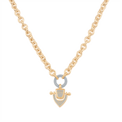 Halka Zincir Tasarım Kolye