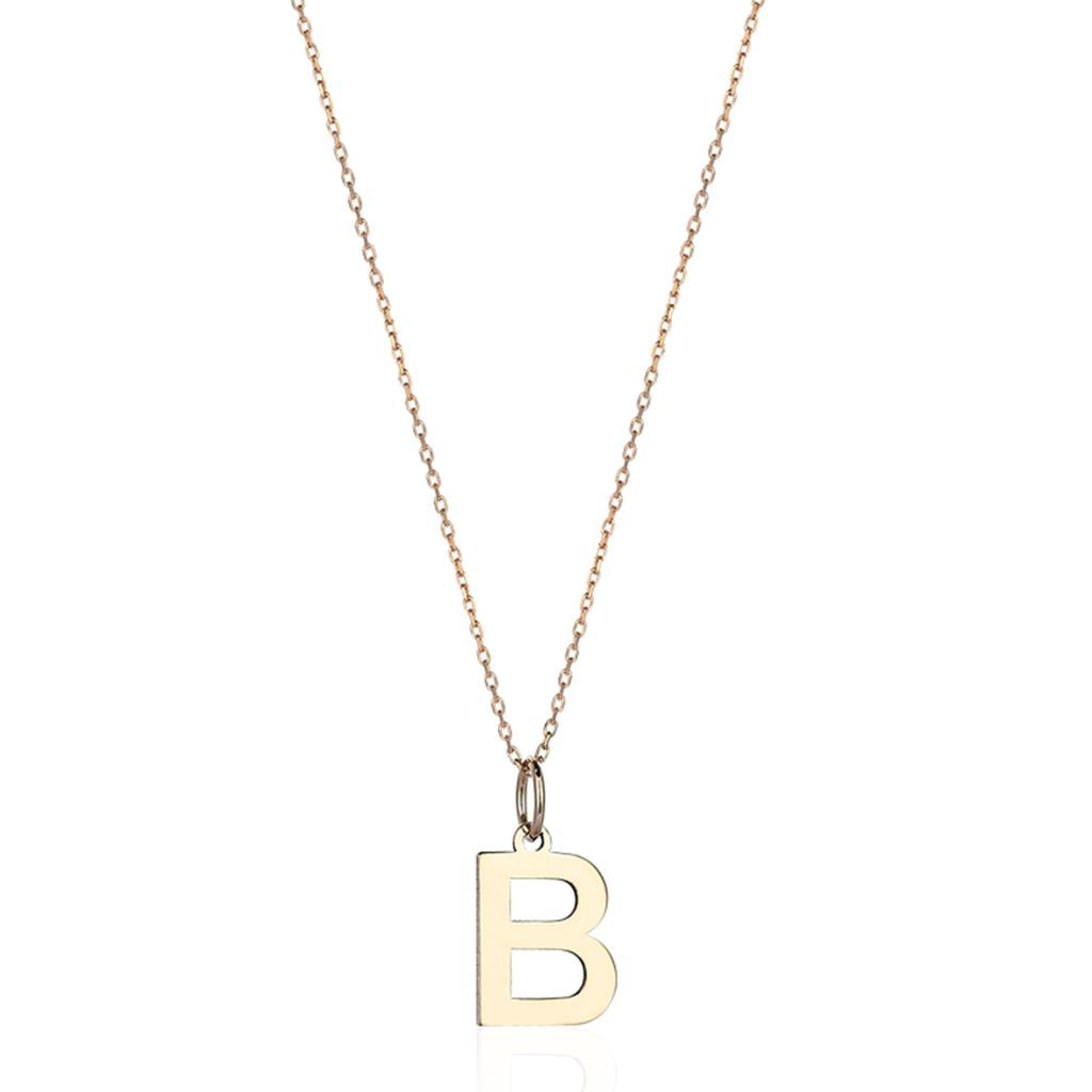 Letter Gold Necklace