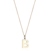 Letter Gold Necklace