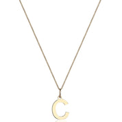 Letter Gold Necklace