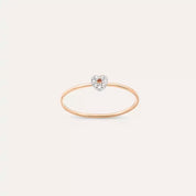 Cherie 0.07 CT Orange Safir ve Pırlanta Taşlı Yüzük