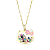 Hello Kitty Altın Kolye KL2463A