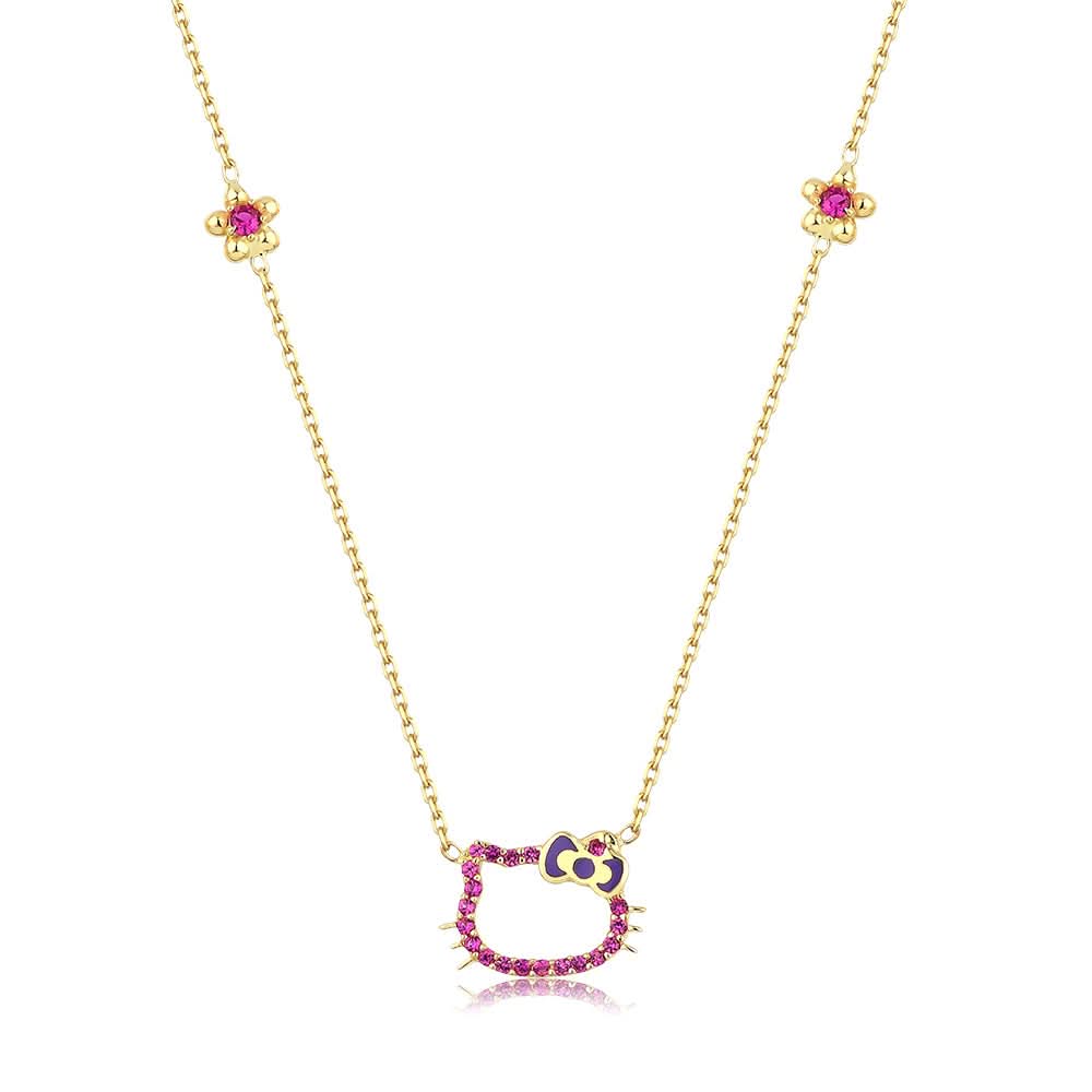 Hello Kitty Altın Kolye KL2552A