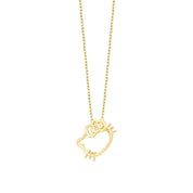 Hello Kitty Altın Kolye KL2593A