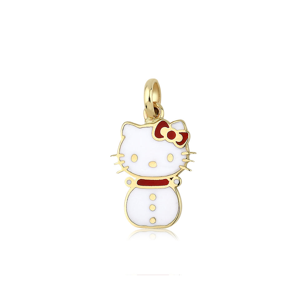 Hello Kitty Altın Kolye Ucu KU2299B