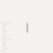 I Harf Pırlanta Taşlı Beyaz Altın Tek Küpe