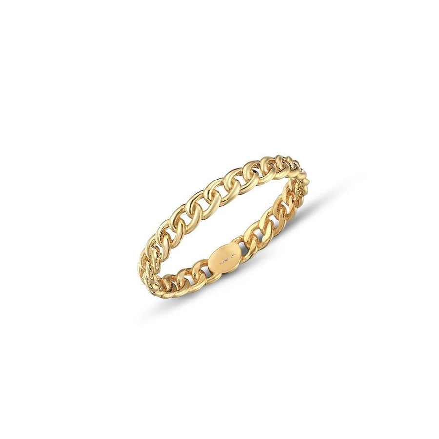 Thin Chain Gold Ring