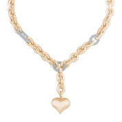 İtalyan Tasarım Kalp Zincir