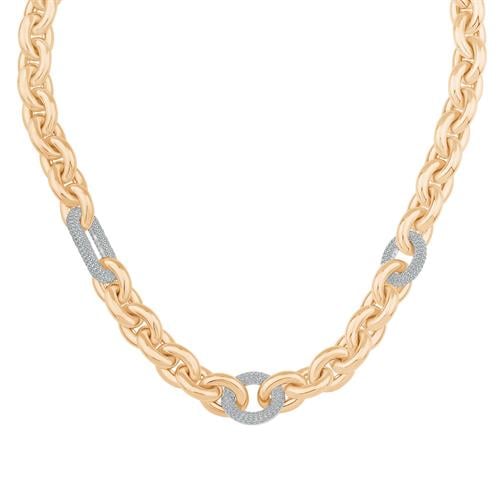 İtalyan Tasarım Taşlı Zincir