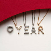 Kalp Pırlanta Taşlı Beyaz Altın Tek Küpe