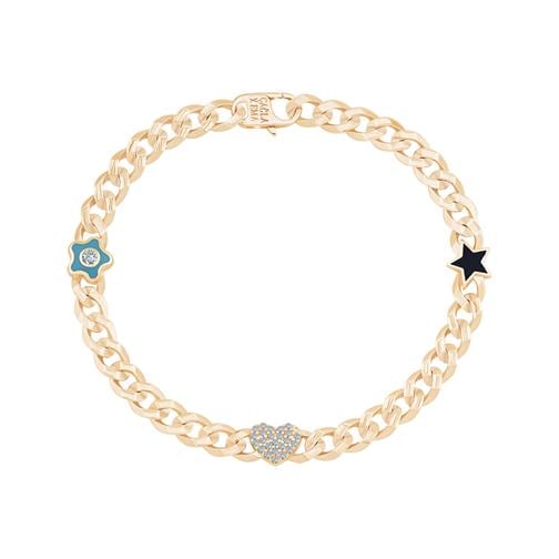 Kalp Yıldız Çiçek Gurmet Bileklik