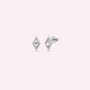 Kiara 0.25 CT Pırlanta Taşlı Beyaz Altın Küpe