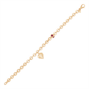 Kırmız Taşlı Şans Bileklik