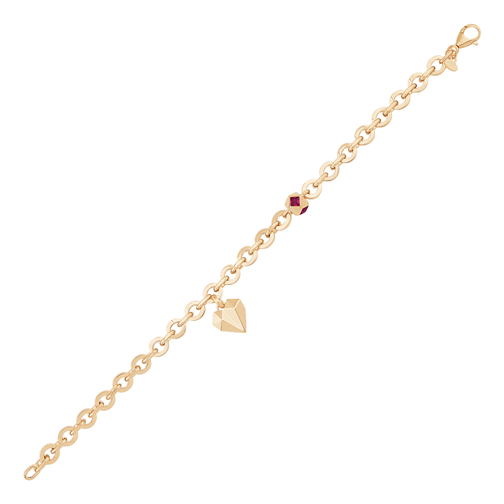 Kırmız Taşlı Şans Bileklik