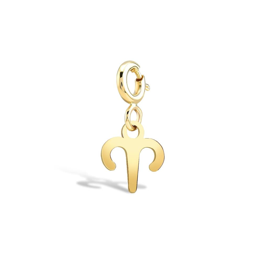 Aries Aries Gold Charm