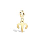 Aries Aries Gold Charm