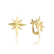 Kuzey Yıldızı Altın Küpe