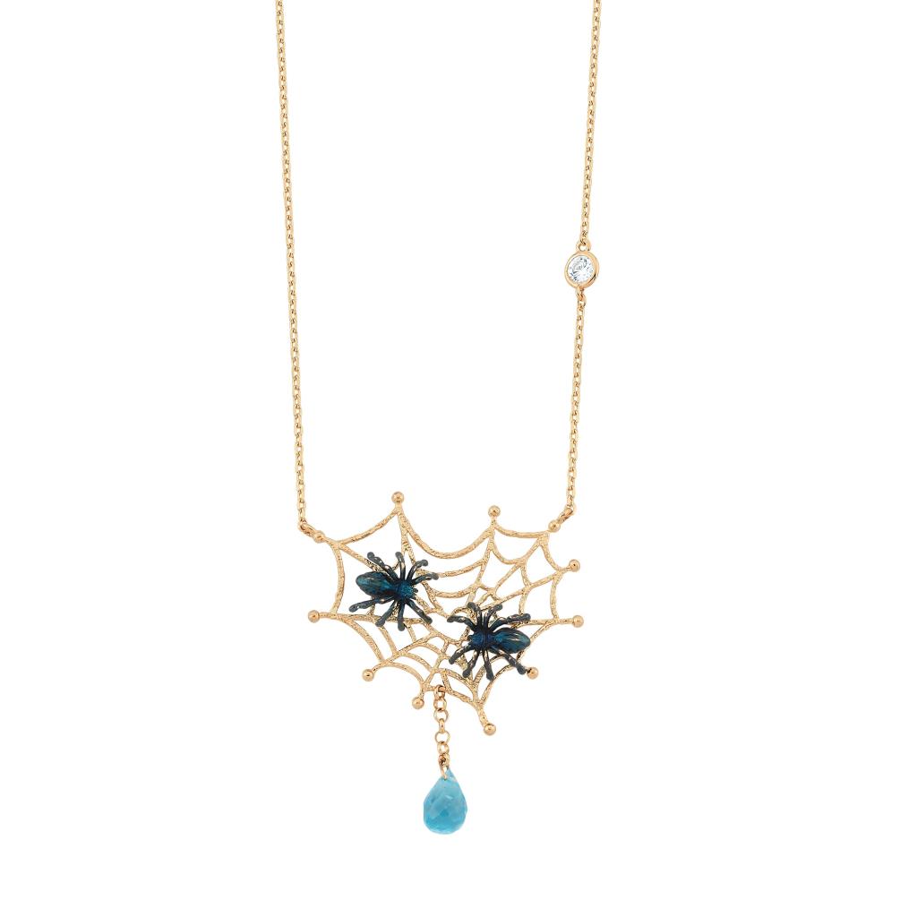 Maman Network Gold Necklace